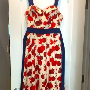 Disney Snow White & Seven Dwarves apple sundress
